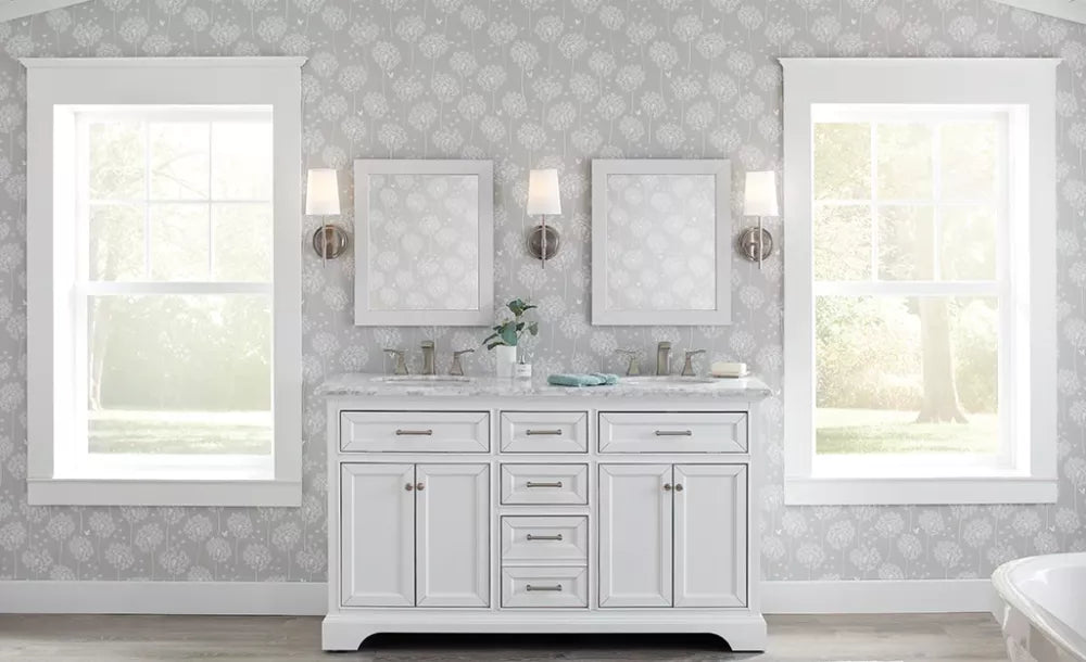 10+ Backsplash Ideas For Bathroom Vanity