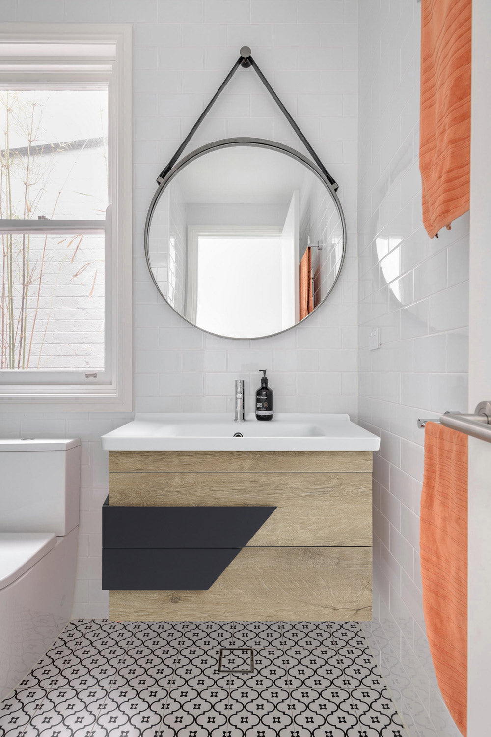 32 Inch Oscar Floating Single Sink Bathroom Vanity with Countertop ...