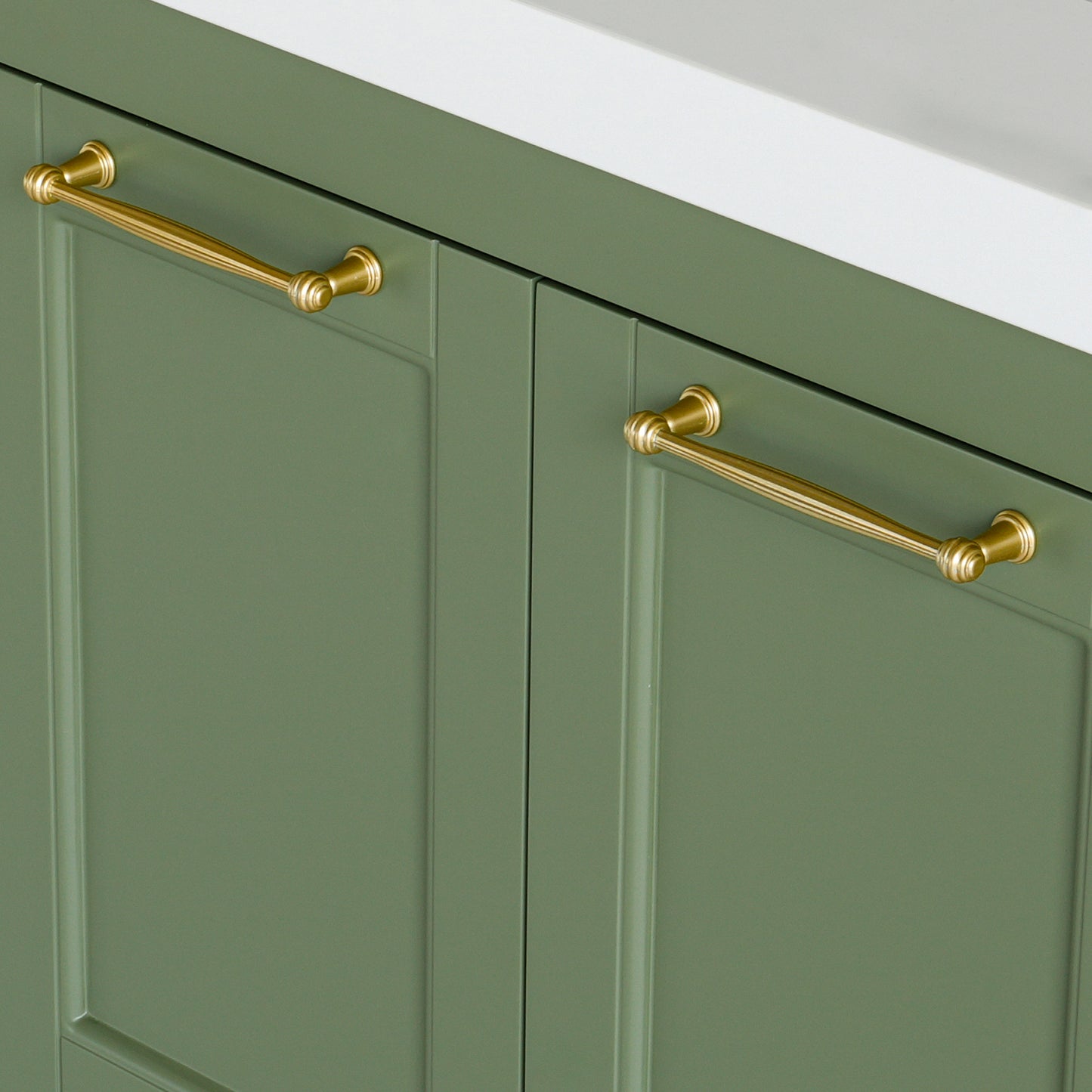 72 Inch Green Selena Bathroom Vanity with Countertop