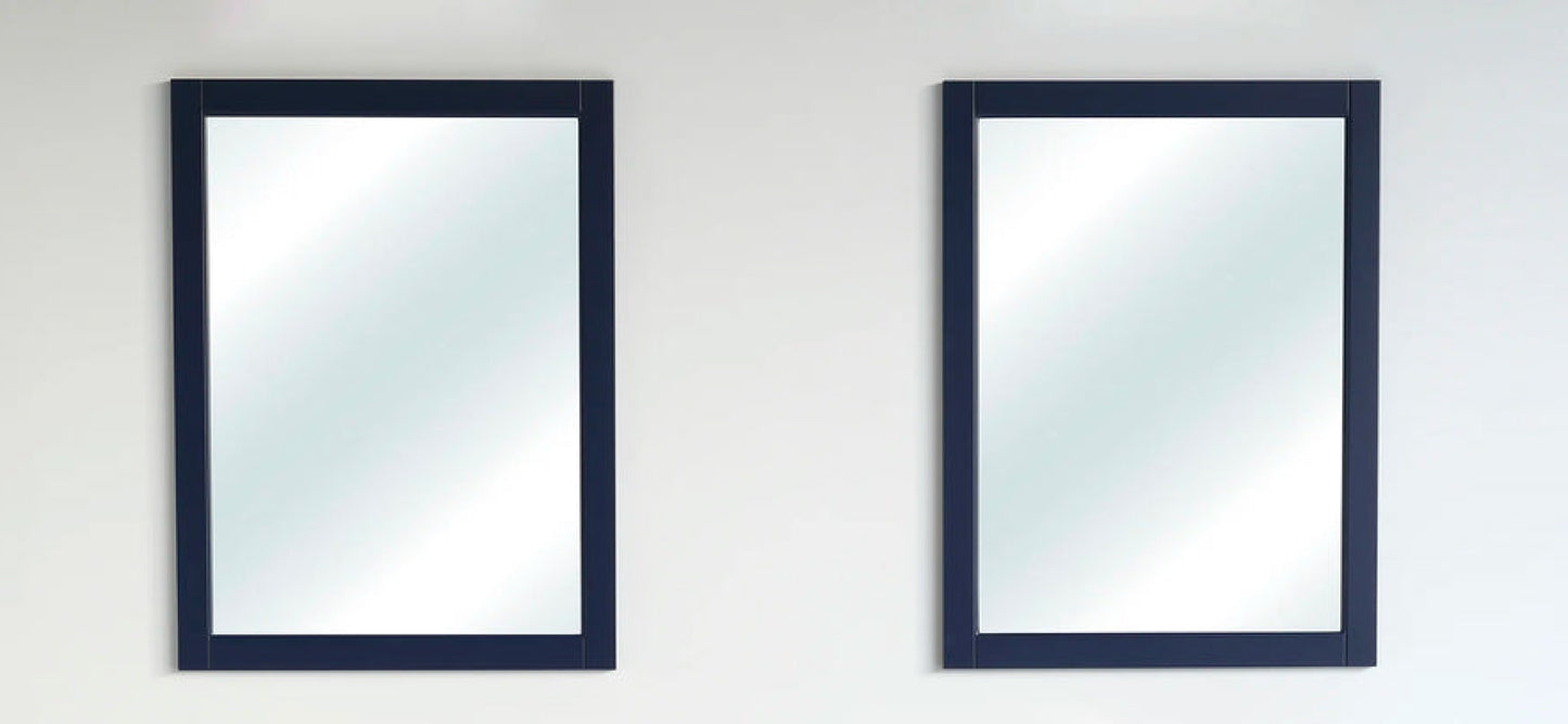 72 Inch Navy Blue Selena Mirror
