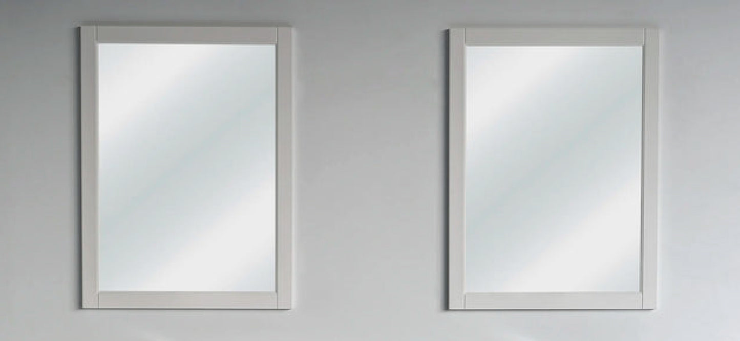 72 Inch White Selena Mirror