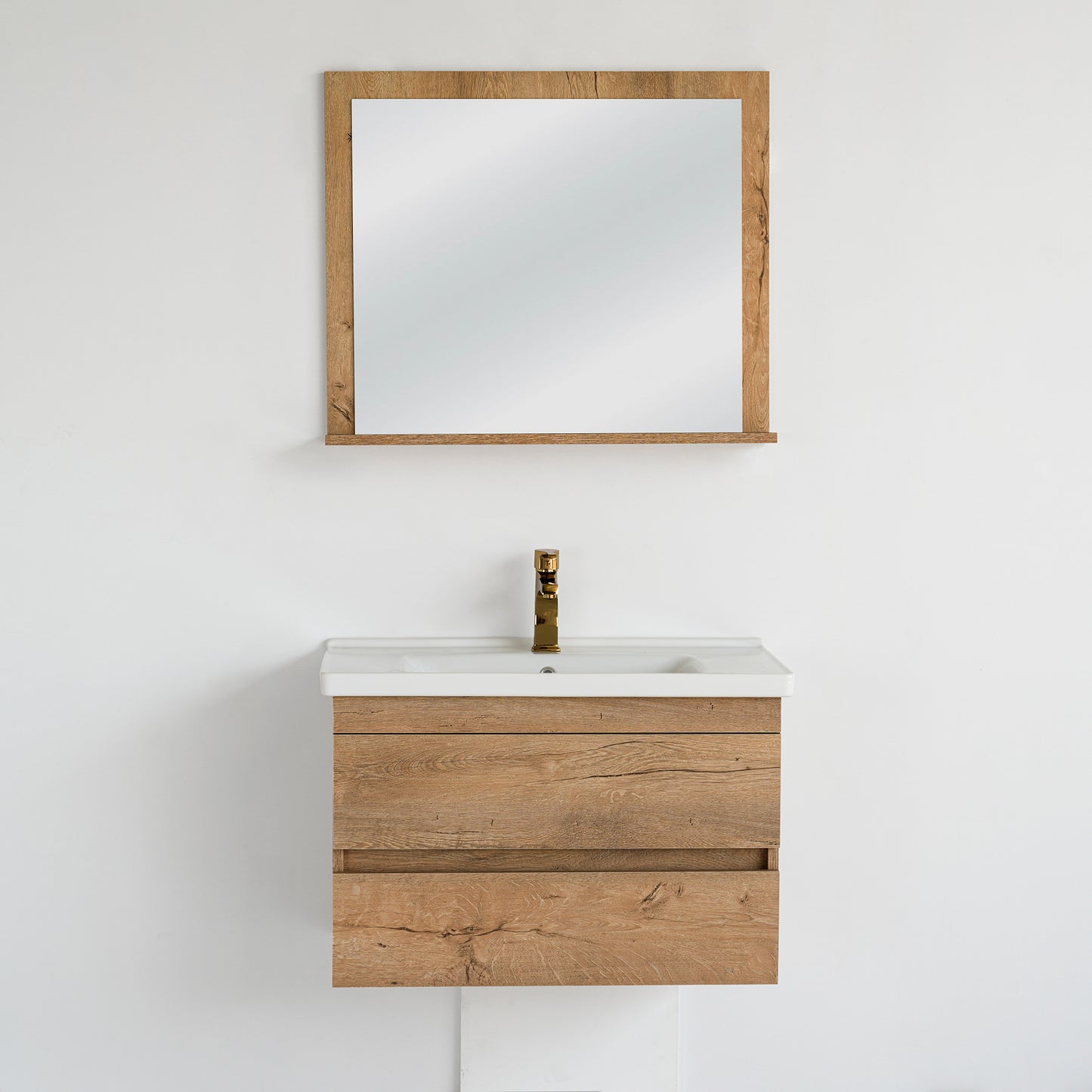 32 Inch Beechwood Santa Single Sink Bathroom Vanity with Countertop