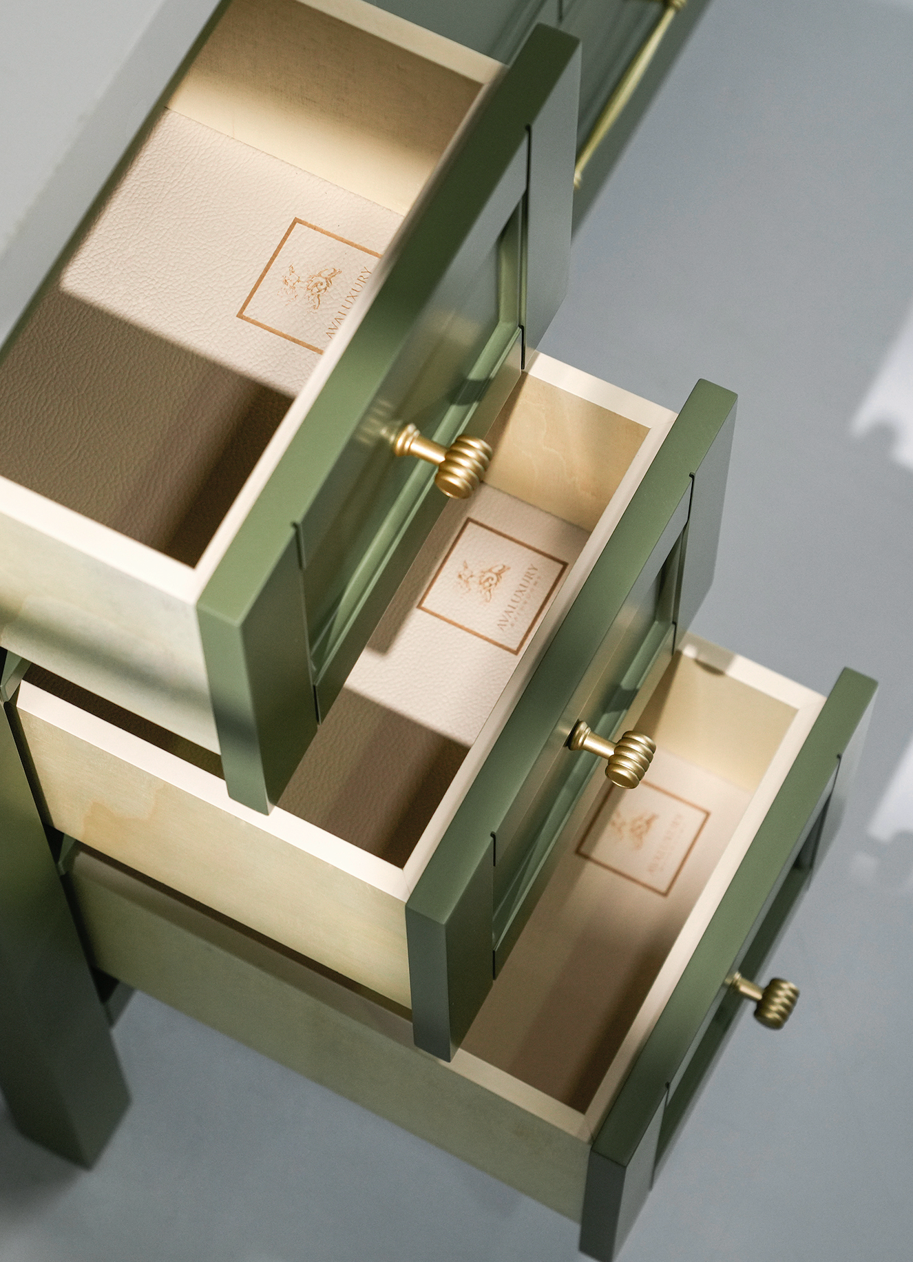 72 Inch Green Selena Bathroom Vanity with Countertop