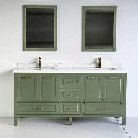 Want to Refresh Your Bathroom with the Tranquility of Green?