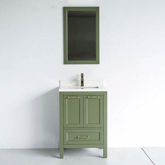 24 Inch Green Selena Bathroom Vanity