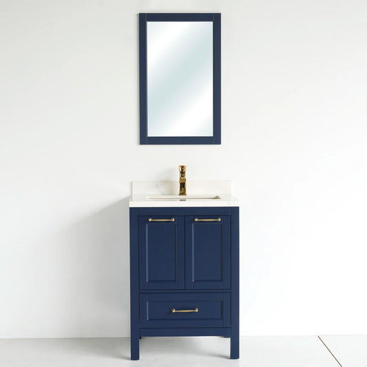 24 Inch Navy Blue Selena Bathroom Vanity