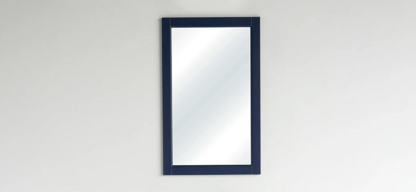 30 Inch Navy Blue Selena Mirror