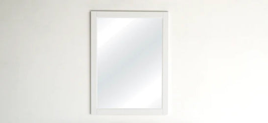 36 Inch White Selena Mirror