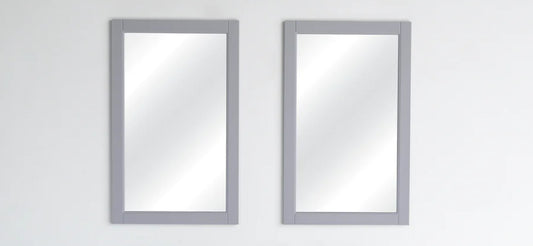 48'D Inch Gray Selena Mirror