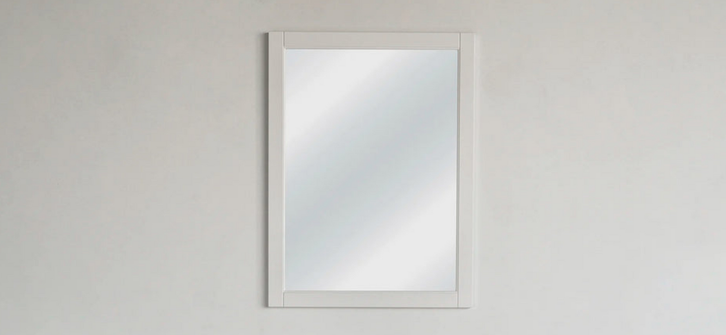 48 Inch White Selena Mirror