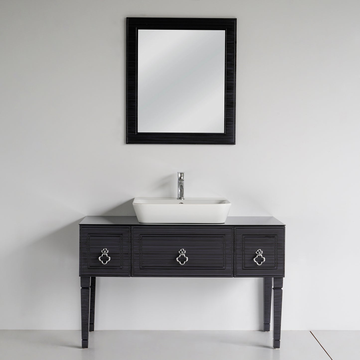 48 Inch Graphite Patina Gray Violet Bathroom Vanity